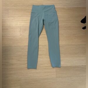 Lulu lemon Blue High-Waisted Leggings